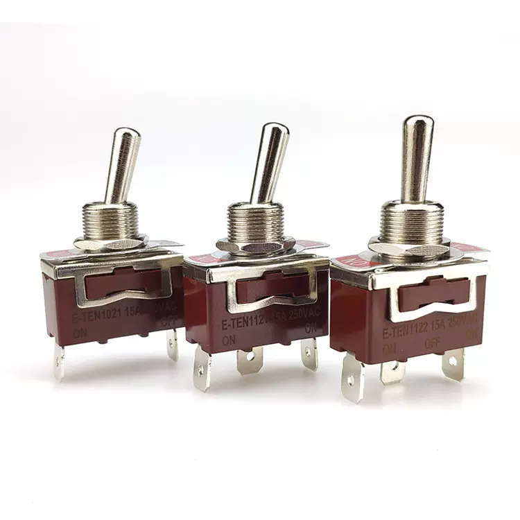 钮子开关摇臂开关1021 1121  1122 1221 1321  1322 开孔12mm插脚