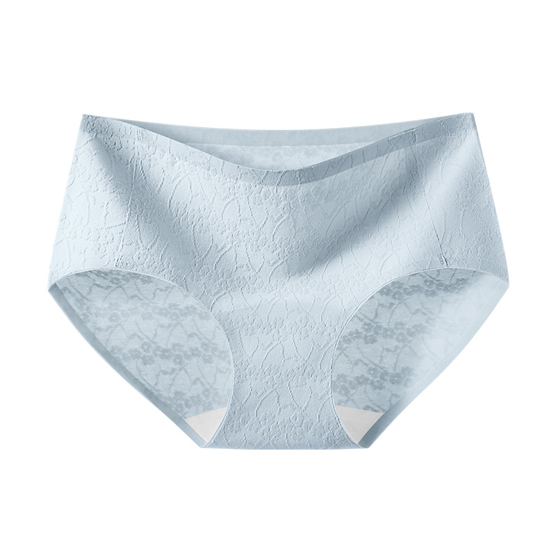 Ropa interior de algodón con horquilla alta 10A entrepierna antibacteriana entrepierna de algodón puro transpirable sin costuras 2025 nueva ropa interior de mujer sin pellizco