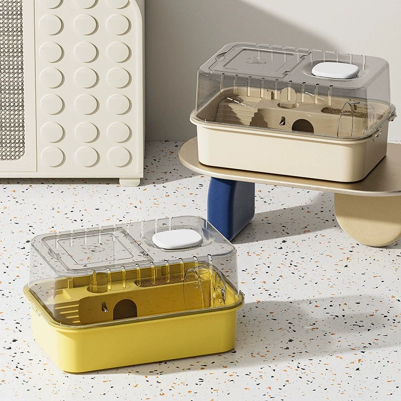 Клетка для хомяка акриловая золотая клетка для медведя большой пространственный анти-беженский клетка для хомяка большая вилла с аксессуарами для питомцев