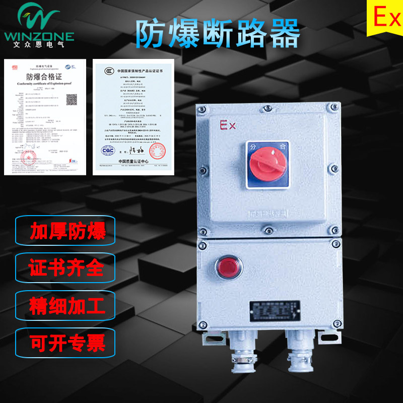 BDZ52/BLK52防爆断路器空气开关10A16A20A32A63A125A