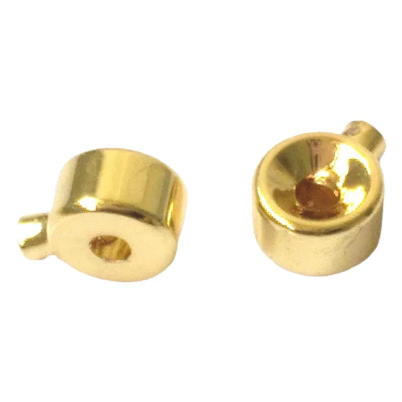 DIY аксессуары медное покрытие 18K сумка золотое ожерелье браслет отделка Пряжка проволока фиксированный зажим Пряжка ювелирные изделия пряжка