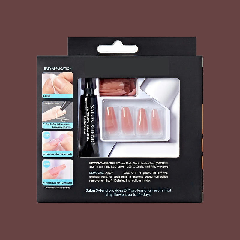 Hand-Wearing Armor Blue Voni Armor Dusk Sunset Cat's Eye Aurora False Nails Home DIY Nail Art