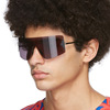 Brand sunglasses, fashionable glasses hip-hop style, European style, internet celebrity, 2 carat