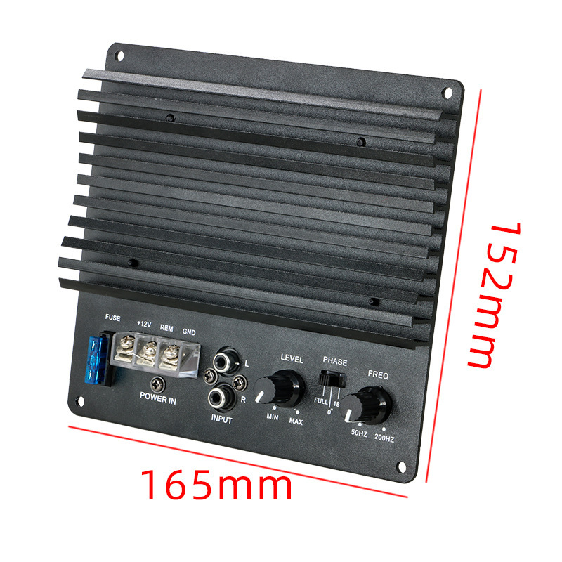 国境を越えた新車用オーディオ 12V600W シングル低音アンプハイパワー車用アンプマザーボード|undefined