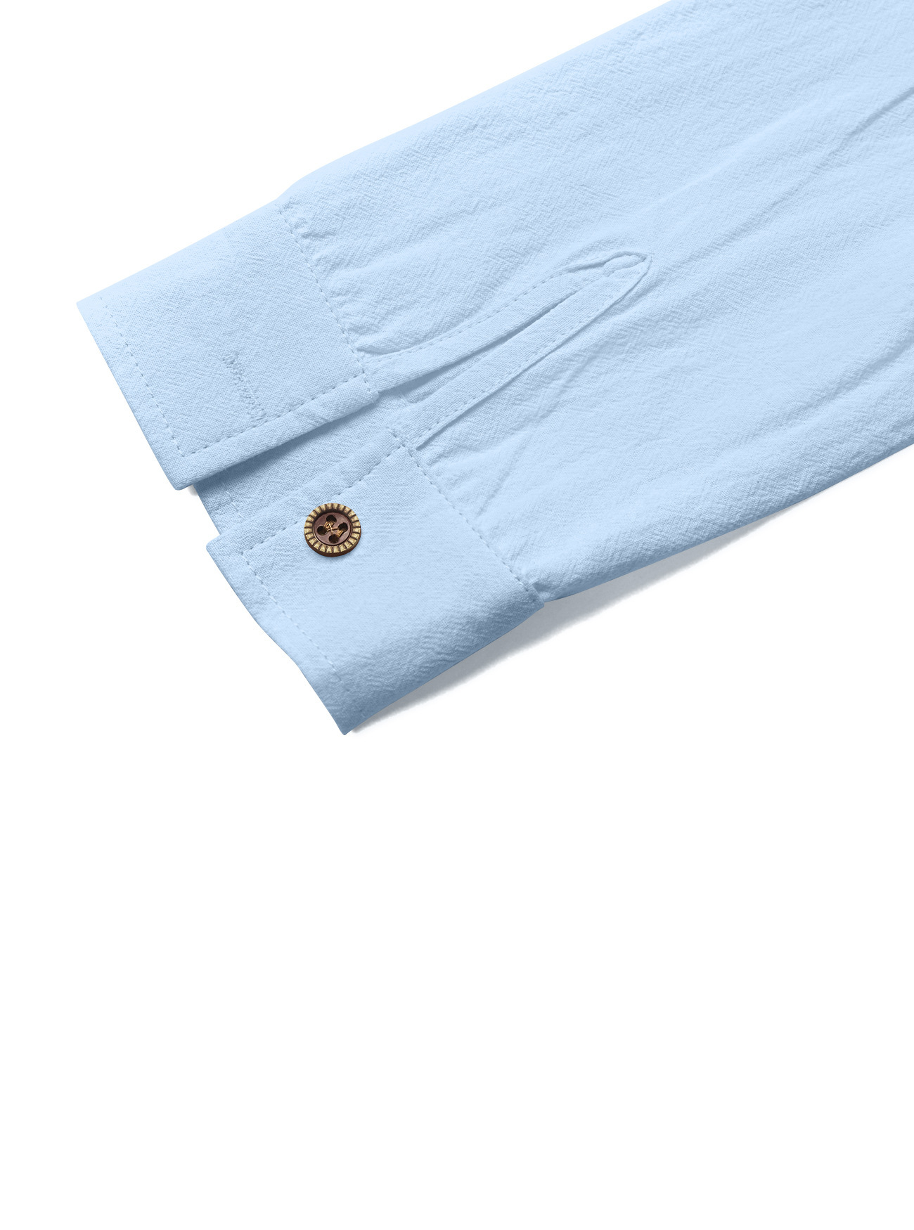 Herren Langarm Leinen T-shirt Set Für Herbst Und Winter_voghion.com