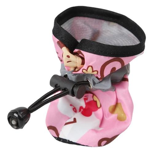 Puppy shoes, summer breathable Teddy shoes, a set of 4 Bichon Frize pets, four-season foot covers, summer waterproof rain boots