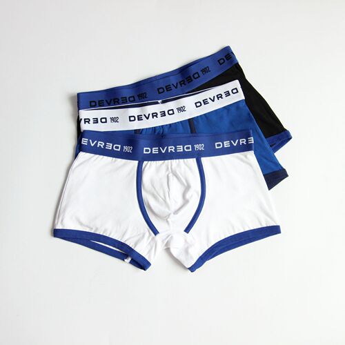 DEV Foreign Trade Men's Underwear Boxer Shorts Pure Cotton Boxer Shorts for Men Teenagers Fashion Sports Men's Shorts 