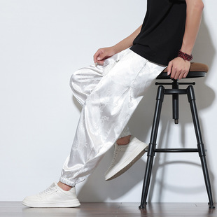 2024 summer new new Chinese wind dragon toe pants a generation of hair