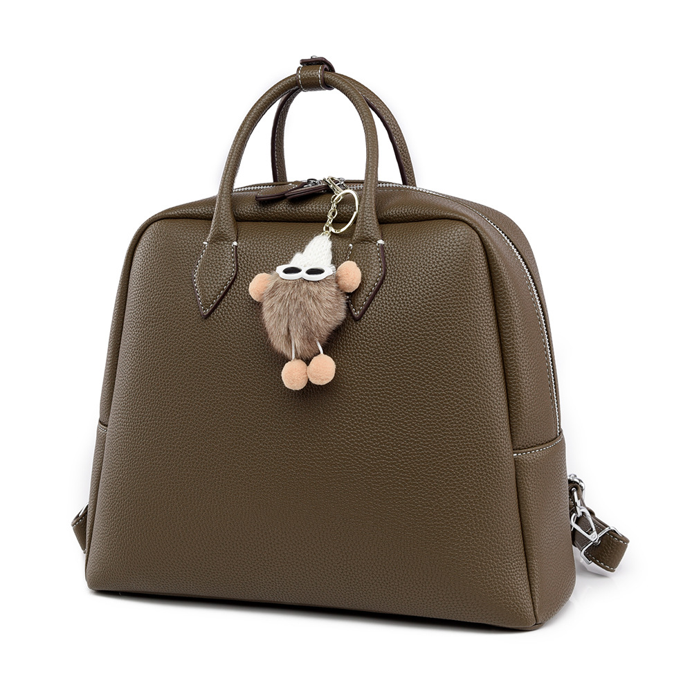 Stilvoll und schlicht, hochwertig, großes Fassungsvermögen, vielseitig einsetzbar für den täglichen Weg zur Arbeit, Rucksack._voghion.com