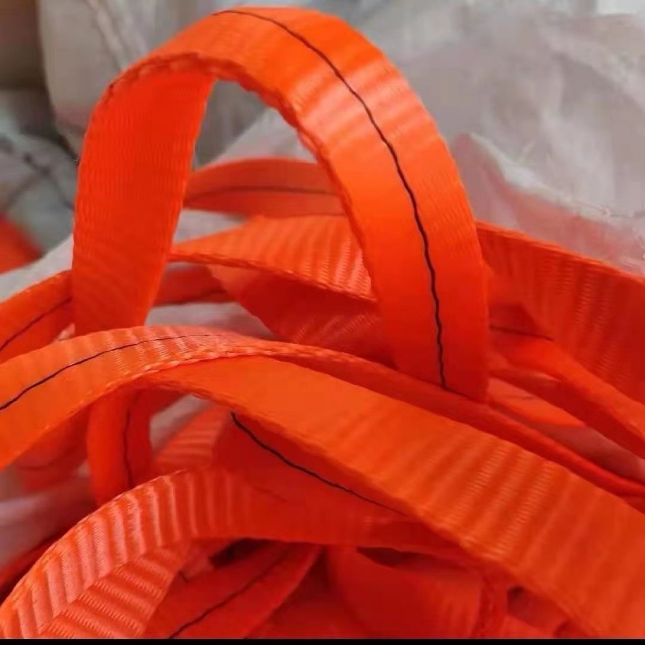 5 Tons 2.7cm Wide 3.5mm Thick Polyester Lashing Strap Brake Rope