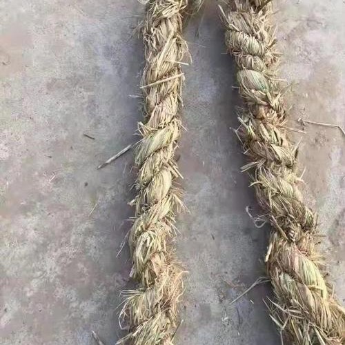 稻草绳草棒子山体护坡草棒 稻草编织草帘子稻草制品绿化工程厂家