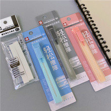 日本樱花伸缩可推式橡皮擦无屑小学生笔擦铅笔不留痕擦得超干净