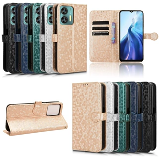 适用欧奇C35波点纹手机壳5G保护套皮套Oukitel C35翻盖插卡挂绳
