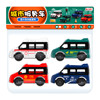 Children's military model traffic mini missile car toy car back force aviation fire farmer cars