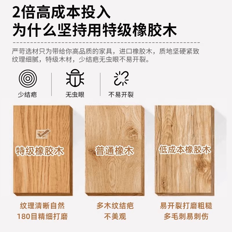 Taburetes de madera sólida, taburetes altos, taburetes redondos, taburetes de repuesto, taburetes de mesa, sillas duraderas. image 3