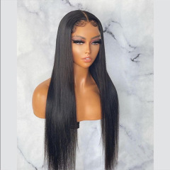 4x4 Straight lace cloure wigs human hair許昌前レースの本物の髪
