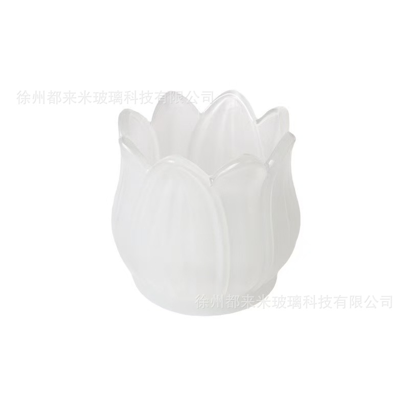 Tulipan taza de vela taza de té vela