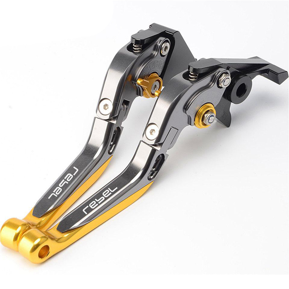 Cmx 500 Rebel 500/300 Motorcycle Cnc Telescopic Folding Brake Clutch Handle Lever Horn