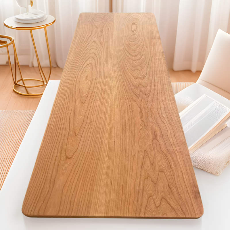 North American Cherry Wood Table Board Black Walnut Dining Table Red Oak Ash Log Desk Countertop Office Computer Desk Board