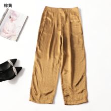 246314 夏长款休闲裤深圳铭薇批发品质女装清仓工厂深圳