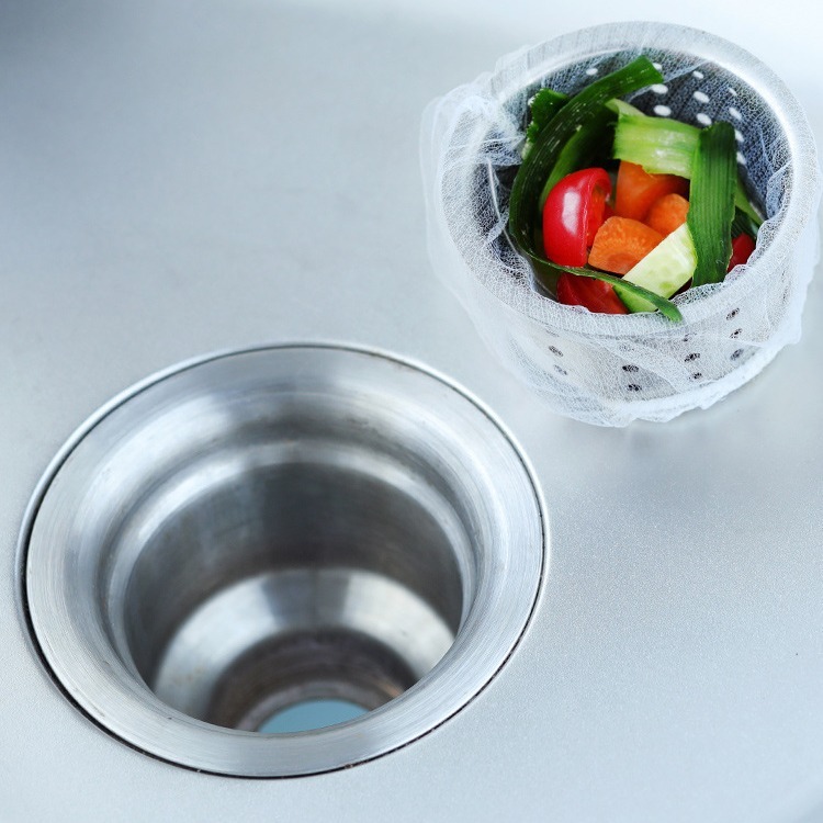家庭用キッチン目詰まり防止シンクフィルタープール排水フィルターゴミ袋屋台残留物防水袋|undefined