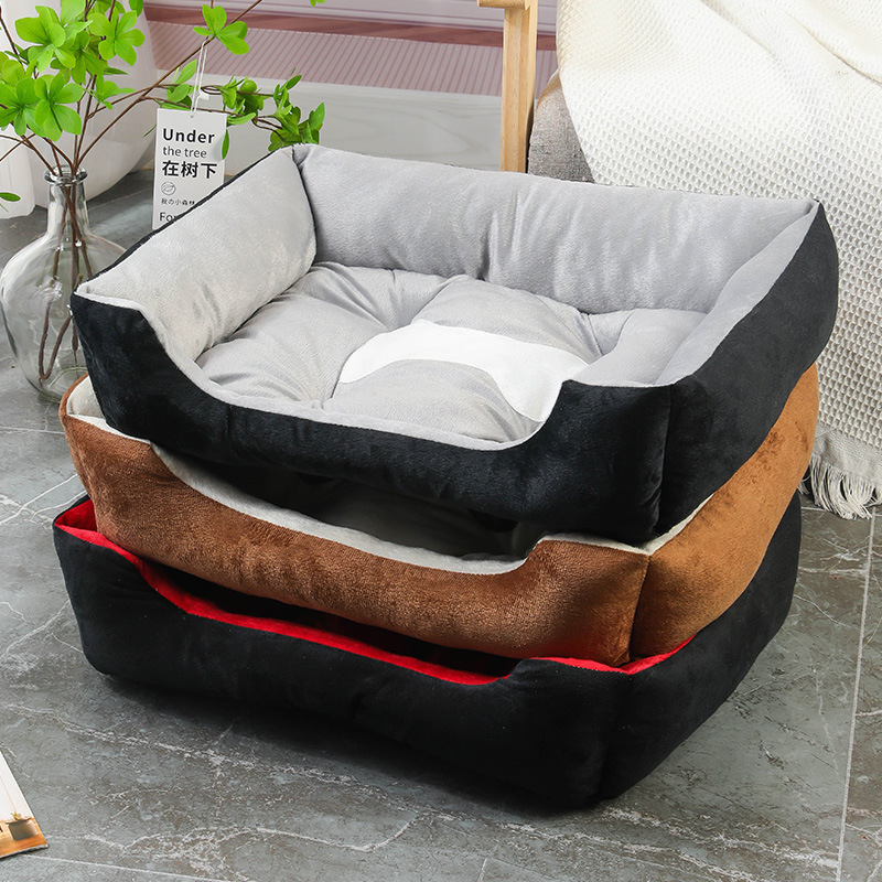 四季通用犬小屋マット夏猫小屋テディ猫ペットマット犬用品犬ベッド冬保温|undefined
