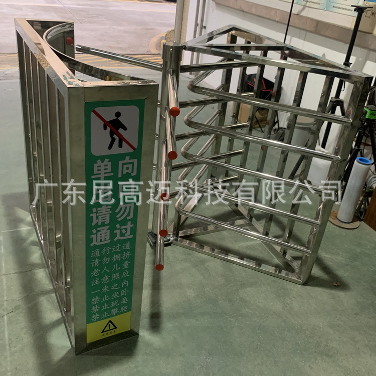 地铁车站只出不进不锈钢门 单向通行反向禁行 引流导向通道转闸机