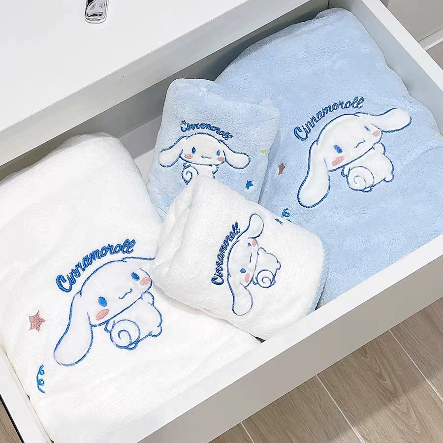 Bath towel, soft coral quick dry set, water absorbent, increased thickness