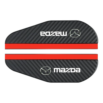 Rearview mirror rainproof sticker | Sales Rainproof Rearview Mirror Rain - rain-eyebrow-carbon-fiber-pattern-mazda-pair-set
