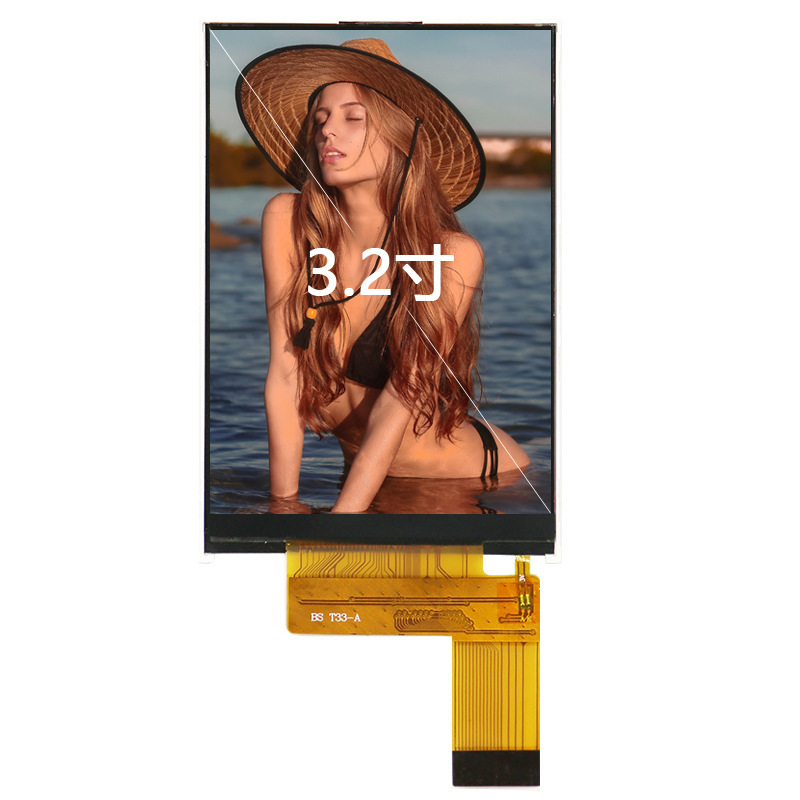 Customized TFT3.2-inch LCD display MCU8-bit digital mobile phone industrial control game machine display module