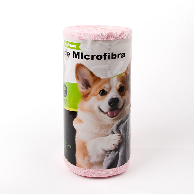 犬猫用の厚手のペットフットタオルは、食器用の布、マイクロファイバーの厚手のキッチン手ちぎり雑巾として繰り返し使用できます。|undefined