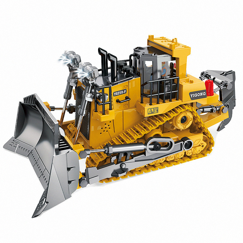(Cross-border trading), realistic bulldozer, toy car, remote control car 4