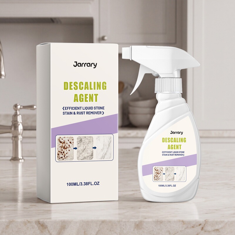 Jarrary Descaling Agent Multi-Surface Tile Floor Cleaning Spray for Removing Dirt and Rust, Polishing and Brightening with a Fresh Scent