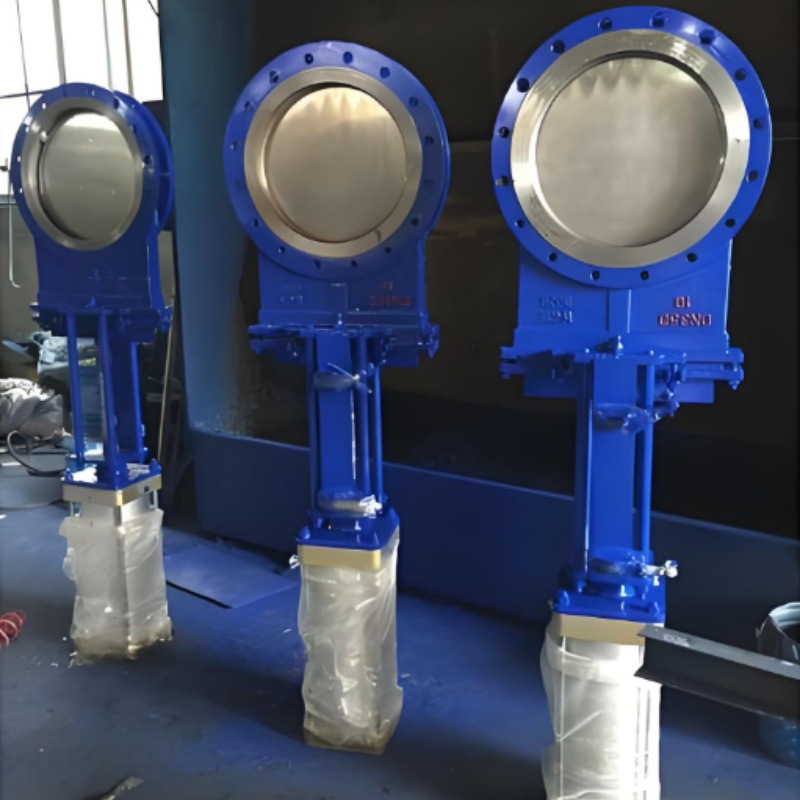 气动刀型闸阀 PZ673H-10C DN65 浆液阀插板阀 排渣铸钢切断阀