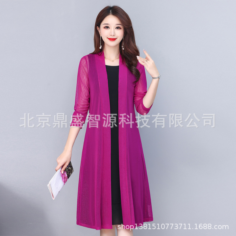 22023 new outerwear coat wholesale Women's cardigan Western style sunscreen summer coat