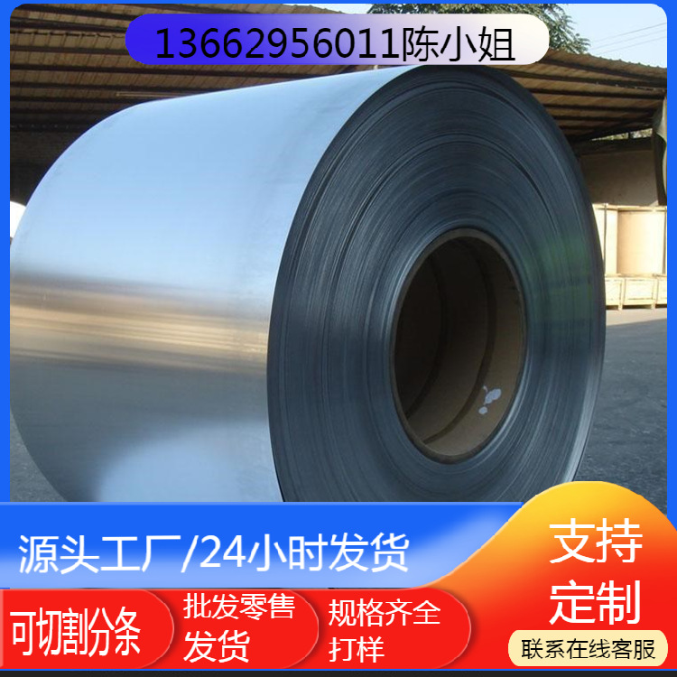 德国冲压EN 10152 DC01+ZE耐指纹电镀锌板料 电镀锌钢卷 可分条