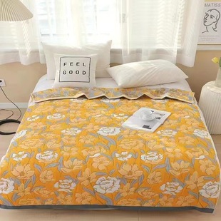 Direct Selling Six-Layer Gauze Adult Towel Quilt Air-Conditioning Quilt Serving Blanket Summer Cool Quilt Quilt