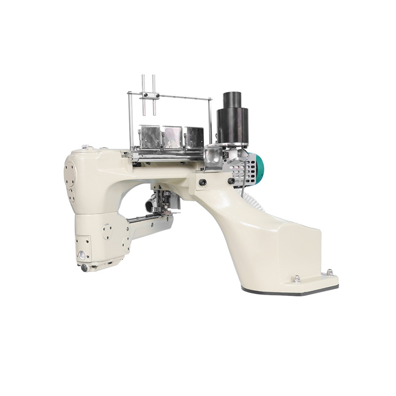 Yin Sheng tipo brazo curvo de accionamiento directo de cuatro agujas y seis hilos máquina de coser máquina de coser máquina de coser calentamiento ropa interior tubo pantalón especial empalme image 2