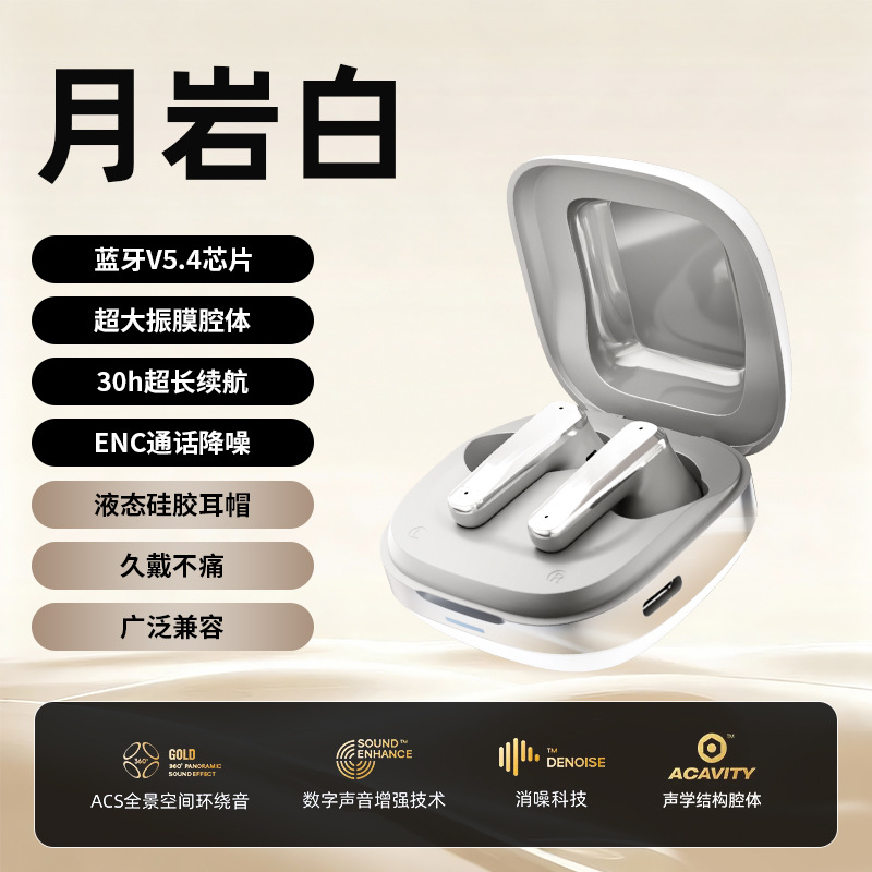 爆款跨境A89无线入耳式降噪高音质超长续航AI翻译156国家耳机 - 7
