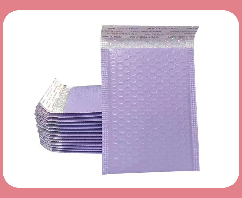 Bolsa de burbuja de película coextruida negra gruesa impermeable material de embalaje bolsa de espuma bolsa de burbuja bolsa autoadhesiva expresa