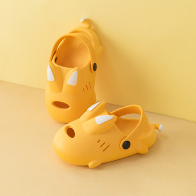 summer children Exorcism three-dimensional Crocs Children Cartoon Two wear indoor Home Furnishing non-slip slipper wholesale