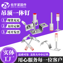 厂家现货吊顶一体钉管卡炮钉射钉枪卡管钉吊顶神器迷你20水电管卡
