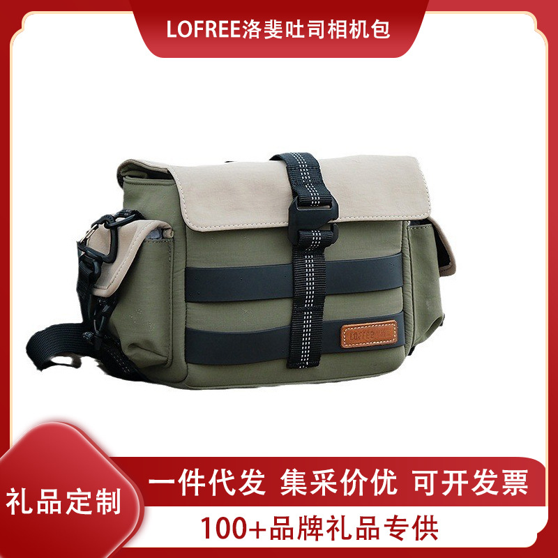 LOFREE 토스트 카메라 가방 여성 틈새 디자인 일본 남성과 여성 야외 숄더백 여행 휴대용