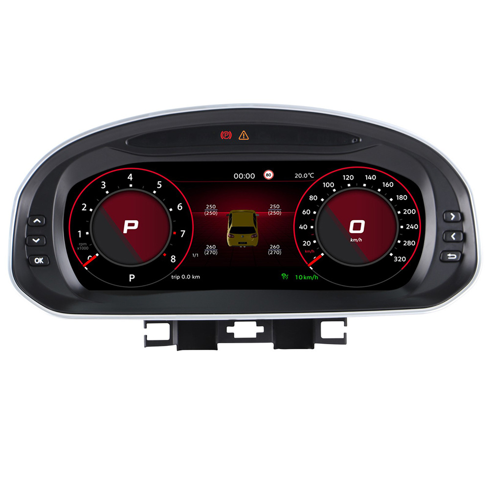 Suitable for Volkswagen Jetta 2013-2019 models 10.25inch Full LCD instrument panel modified with digital display screen