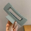 14#Light blue square clip