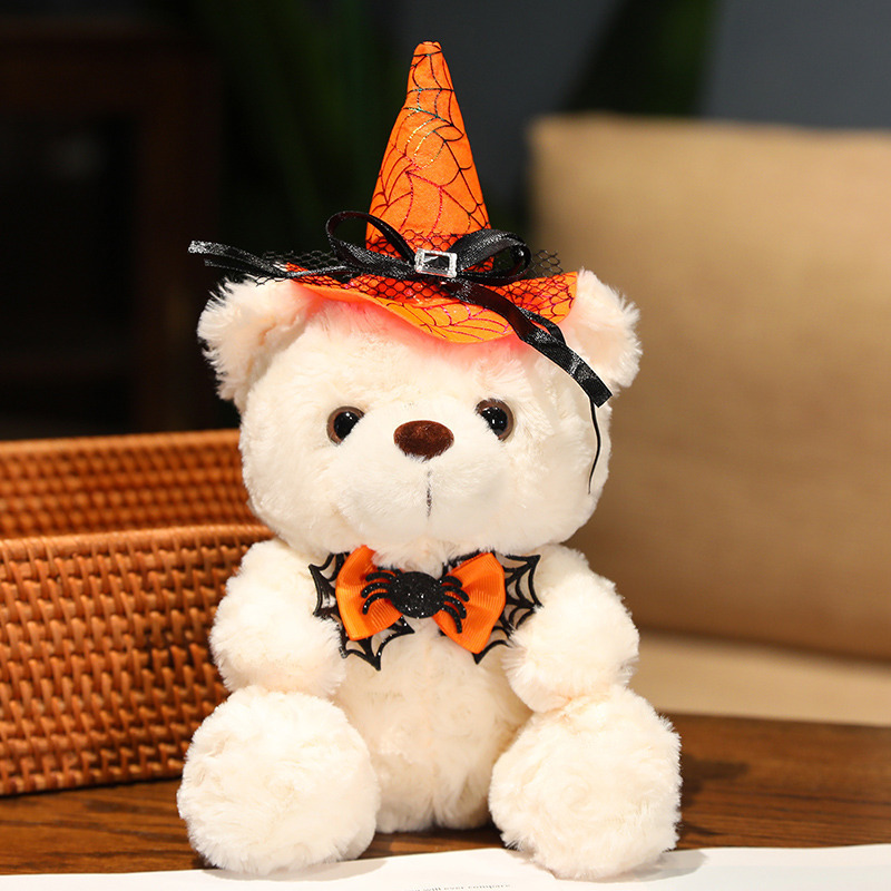 国境を越えたハロウィーンの熊人形ハロウィーンの装飾品のアイデアはテディベアのぬいぐるみを責める|undefined