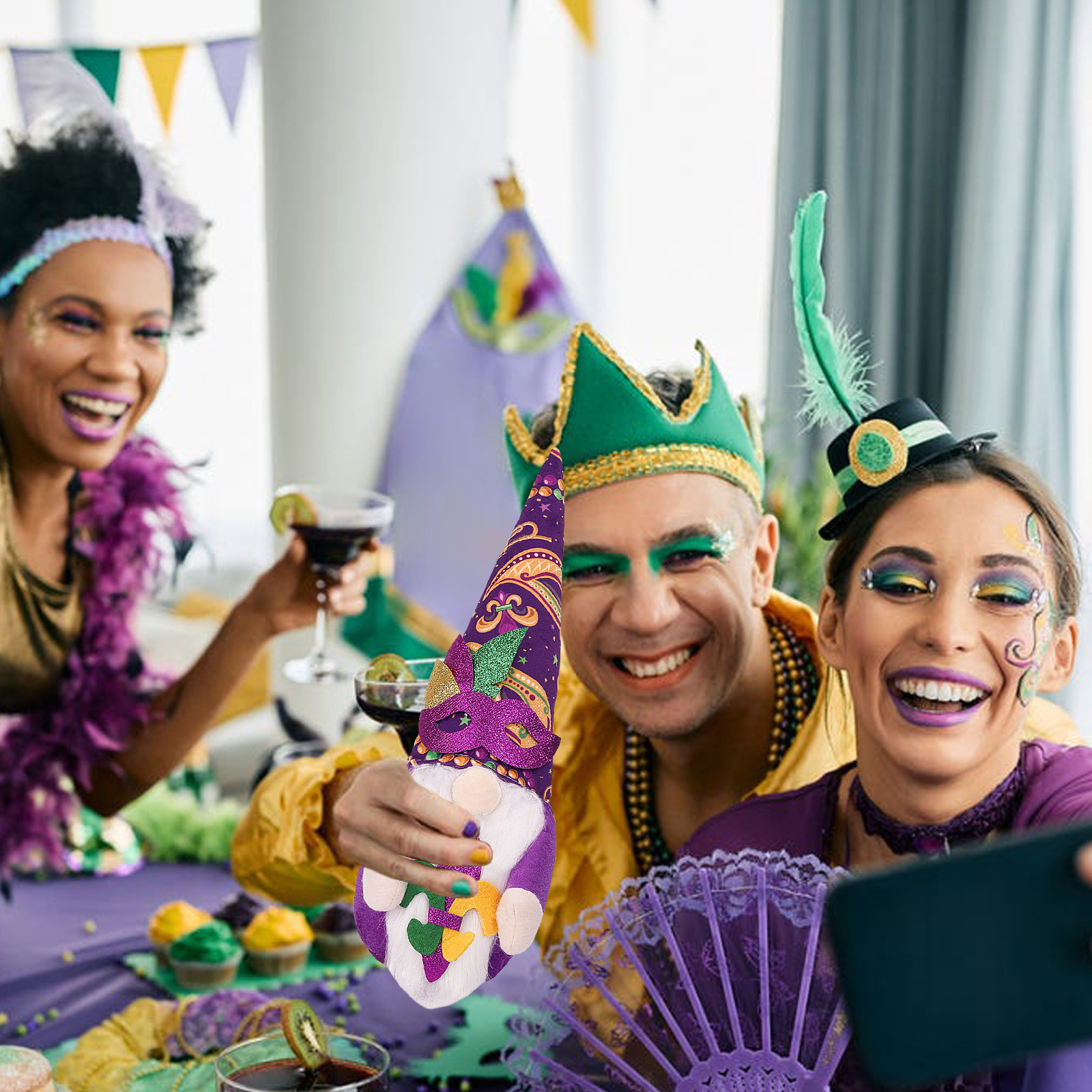 Transfronterizo nuevo Carnaval Brasileño sin rostro muñeca fiesta decoración del festival accesorios de decoración