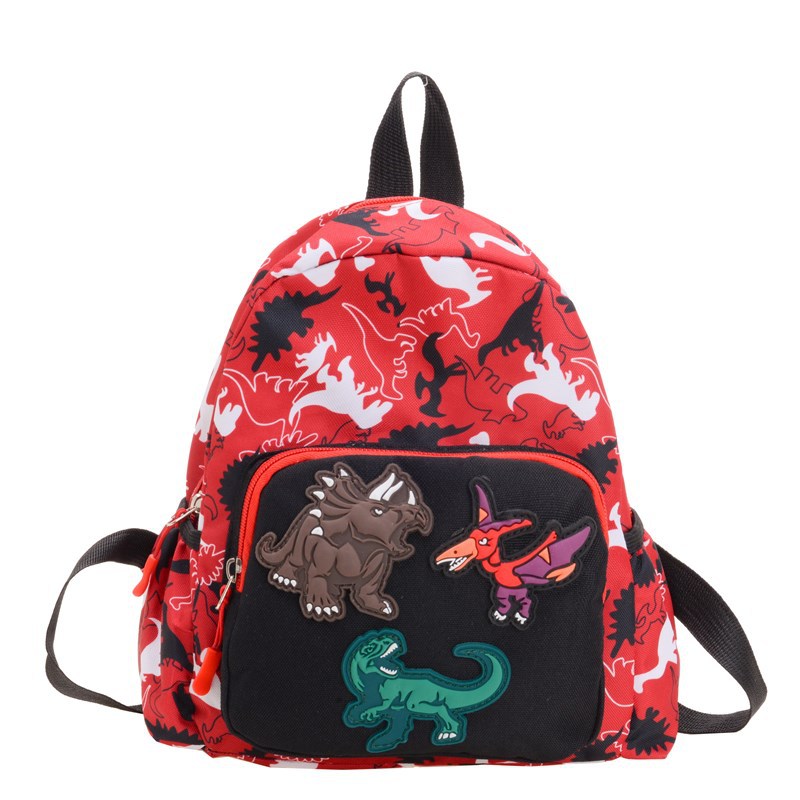 Mochila infantil de dinosaurios de dibujos animados, 2025 mochila escolar de jardín de infantes, nueva mochila de comercio exterior para niños y niñas