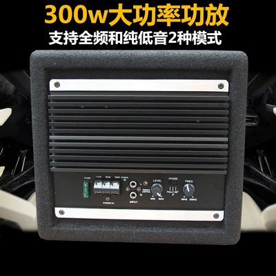 bass active with amplifier – Car speaker/subwoofer