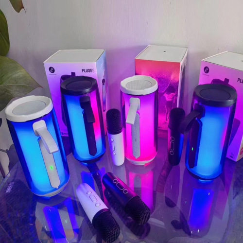 Pulse pluse5 Bluetooth speaker outdoor microphone karaoke integrated subwoofer home multifunctional KTV wireless sound 